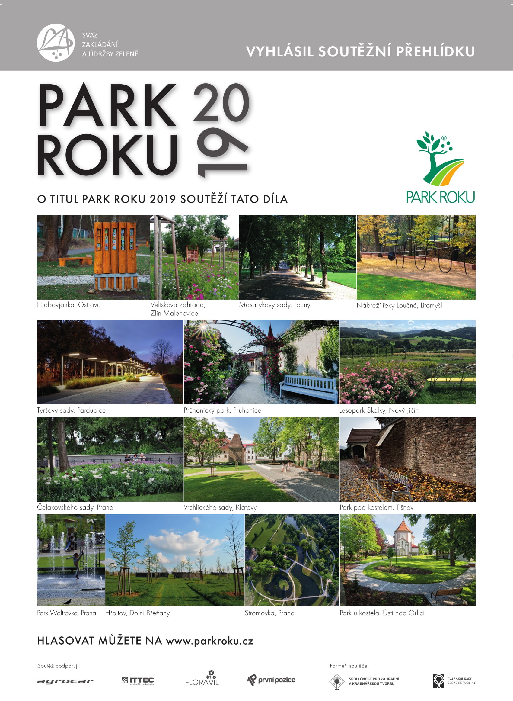 Soutěž park roku 2019