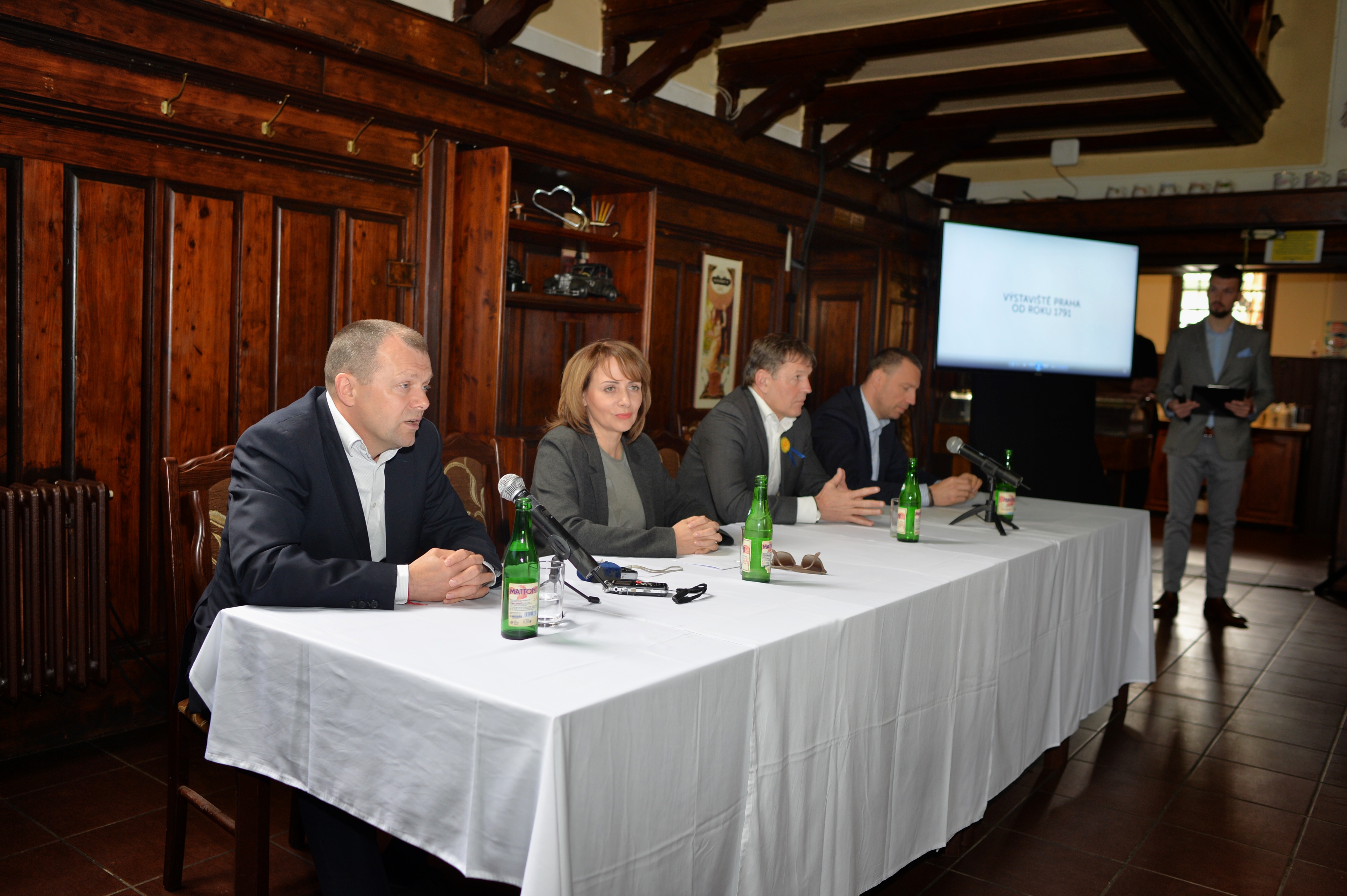 Tisková konference k novinkám na pražském Výstavišti