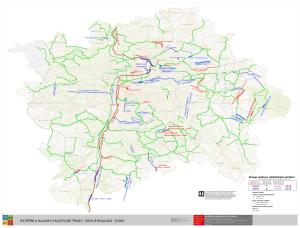 Mapka s vyznačením nových opatření