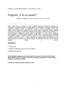 Příloha č. 1 k usnesení Rady HMP č. 1483 ze dne 12. 6. 2018