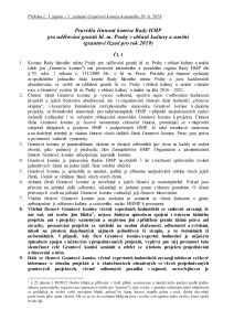 Příloha č. 1 zápisu z 1. jednání GK - Pravidla činnosti Komise Rady hl. m. Prahy pro udělování grantů hl. m. Prahy v oblasti kultury a umění