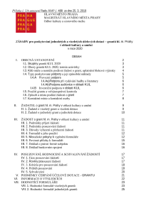 2932476_Zásady pro poskytování jednoletých a víceletých účelových dotací - grantů hl. m. Prahy v oblasti kultury a umění v roce 2020