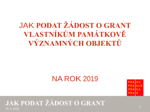 prezentace - jak podat žádost 2019