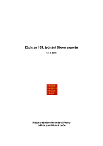 zápis 155 jednání sboru