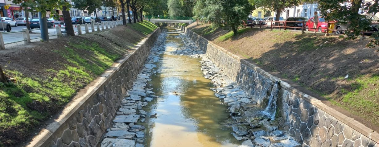 Oprava koryta Botiče na Folimance-ilu