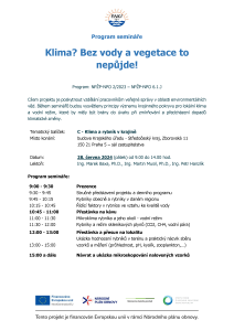 semináře_Klima_Bez_vody_a_vegetace_to_nepůjde_Program_C_Klima a rybník v krajině