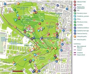 2420343_Komplex zahrad vrchu Petřína - orientační mapa, v. 4/2017