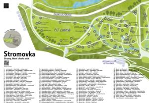 3252739_Stromy, které chcete znát - mapa - část Psí louka a Starý park, akt. 3/2021