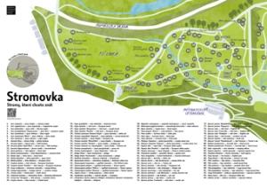 3151973_Stromy, které chcete znát - mapa - část Psí louka a Starý park