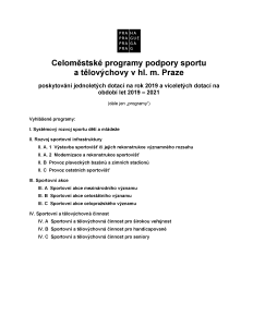 3309998_Celoměstské programy podpory sportu a tělovýchovy na období 2019-2021