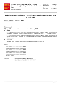 příloha č. 6 - dotace v cestovním ruchu r. 2022