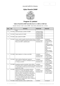 Pozvánka na jednání výboru, které se koná dne 15. 6. 2020​