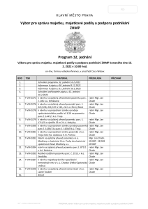 Pozvánka na jednání výboru, které se koná dne 16. 2. 2022