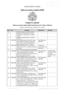 Pozvánka na jednání výboru, které se koná dne 18. 5. 2023