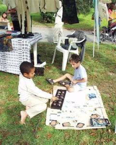 27.8.2005 - Etnický festival - hra ze západní Afriky, např. v Ghaně jí říkají &#34;owaren&#34;