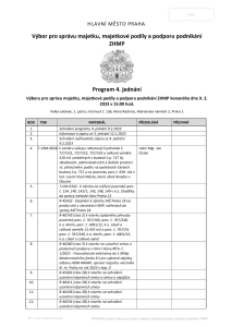 Pozvánka na jednání výboru, které se koná dne 9. 2. 2023