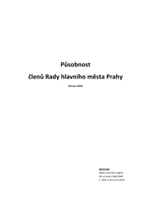 Brožura - Působnost členů Rady HMP červen 2024