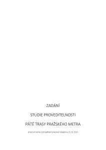 Text zadání studie