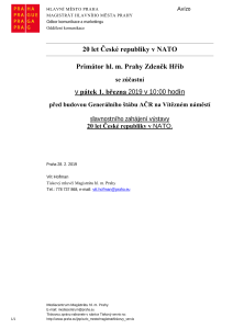 20 let České republiky v NATO