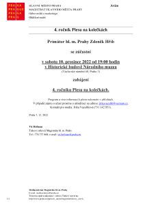 4. ročník Plesu na kolečkách