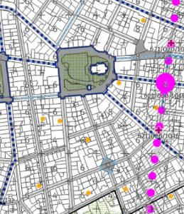 mapa metropolitni plan