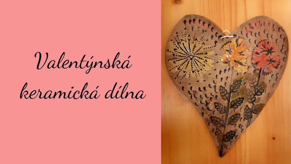 Vizuál Valentýnské keramické dílny