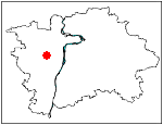 orientační mapka Prahy - katastrální území Košíře