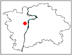 orientační mapka Prahy - katastrální území Smíchov