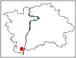 Pražské studánky - U pískovny, Královna, orientační mapka